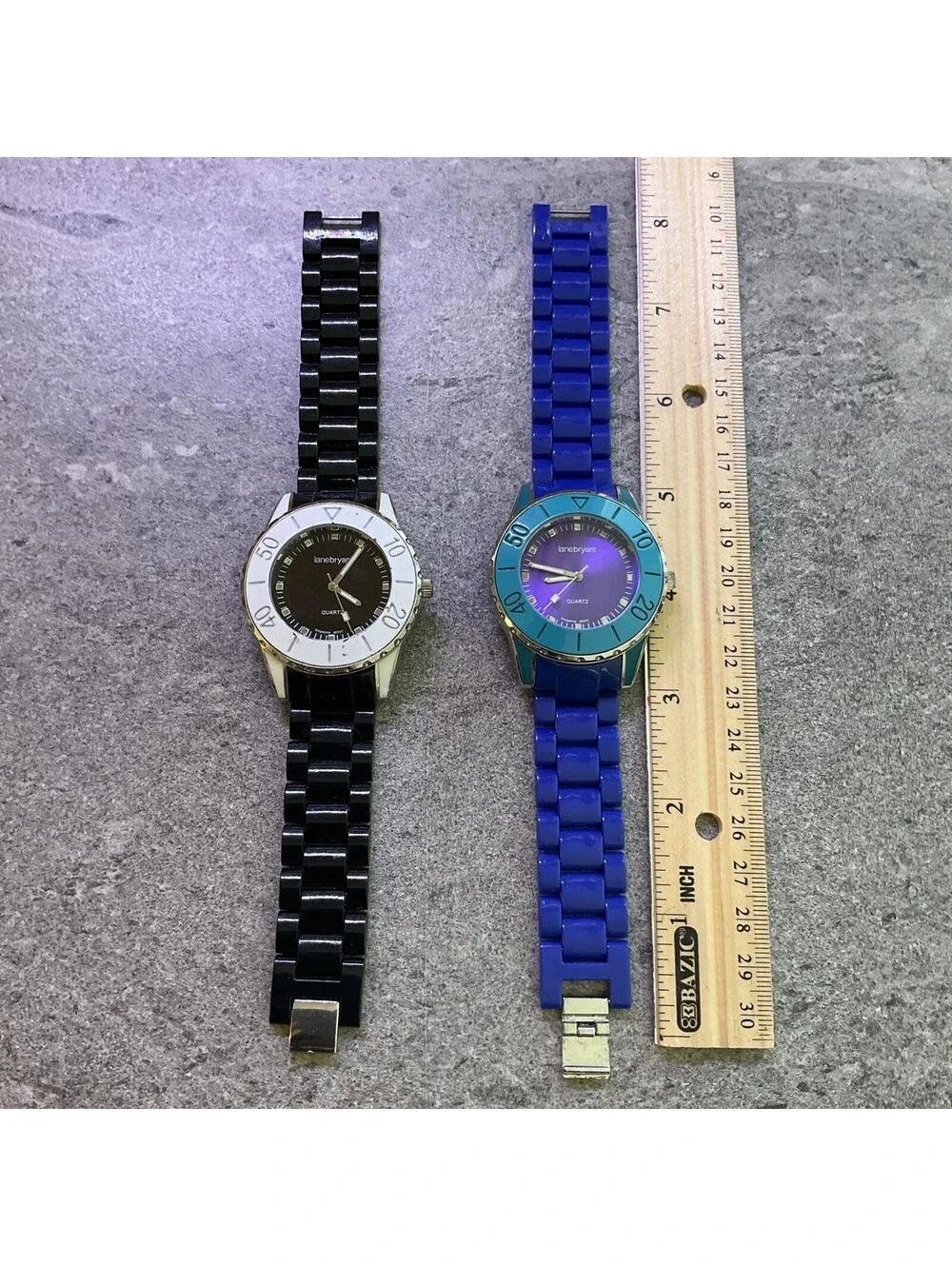 Beautiful Pair Of Colorful Lane Bryant Womens Watches Both Watches Run Great B-Y